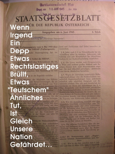 Wiederbetätigung